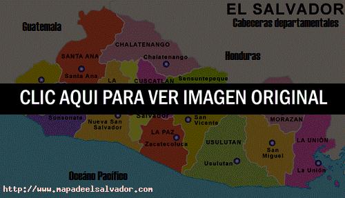 Cabeceras departamentales de El Salvador